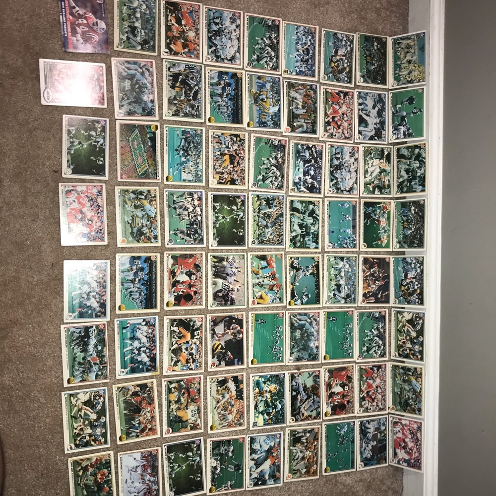 NFL vintage football cards